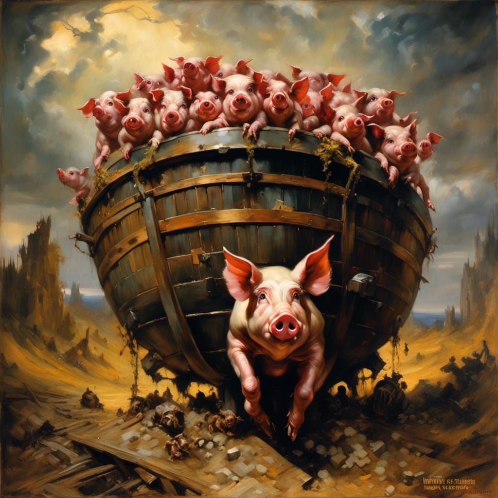 Chiaroscuro Landscape: Drones in a Land of the Lost