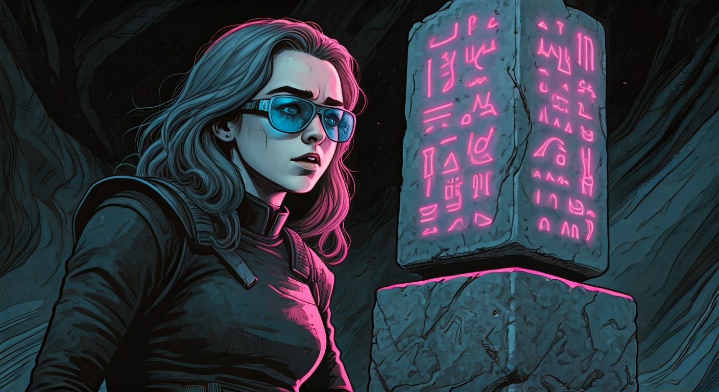 Maisie Williams as Ashildr Wakes in Dark Room