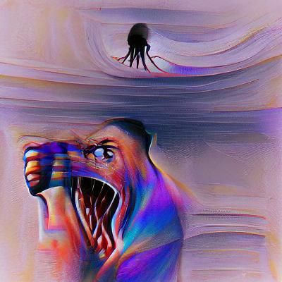 Minimalist Typography Art: The Word 'FEAR'