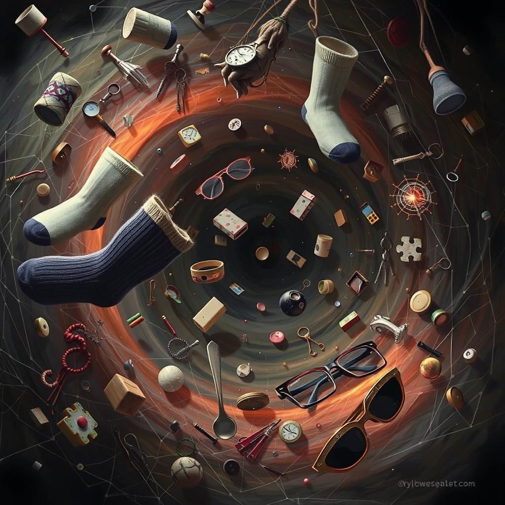 Lost Object Vortex: Dark Fantasy Concept Art