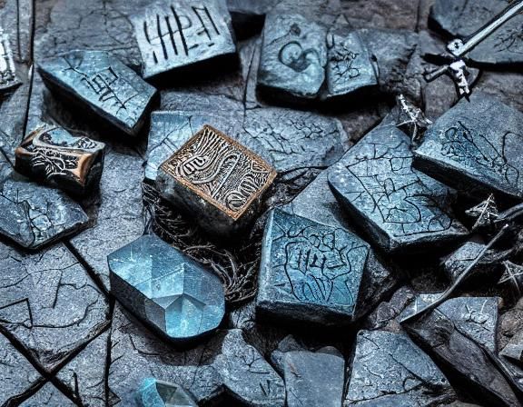 Cursed Runebox and Crystal Wand on Altar