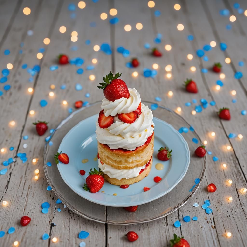 Strawberry Shortcake Still Life: Professional Photography