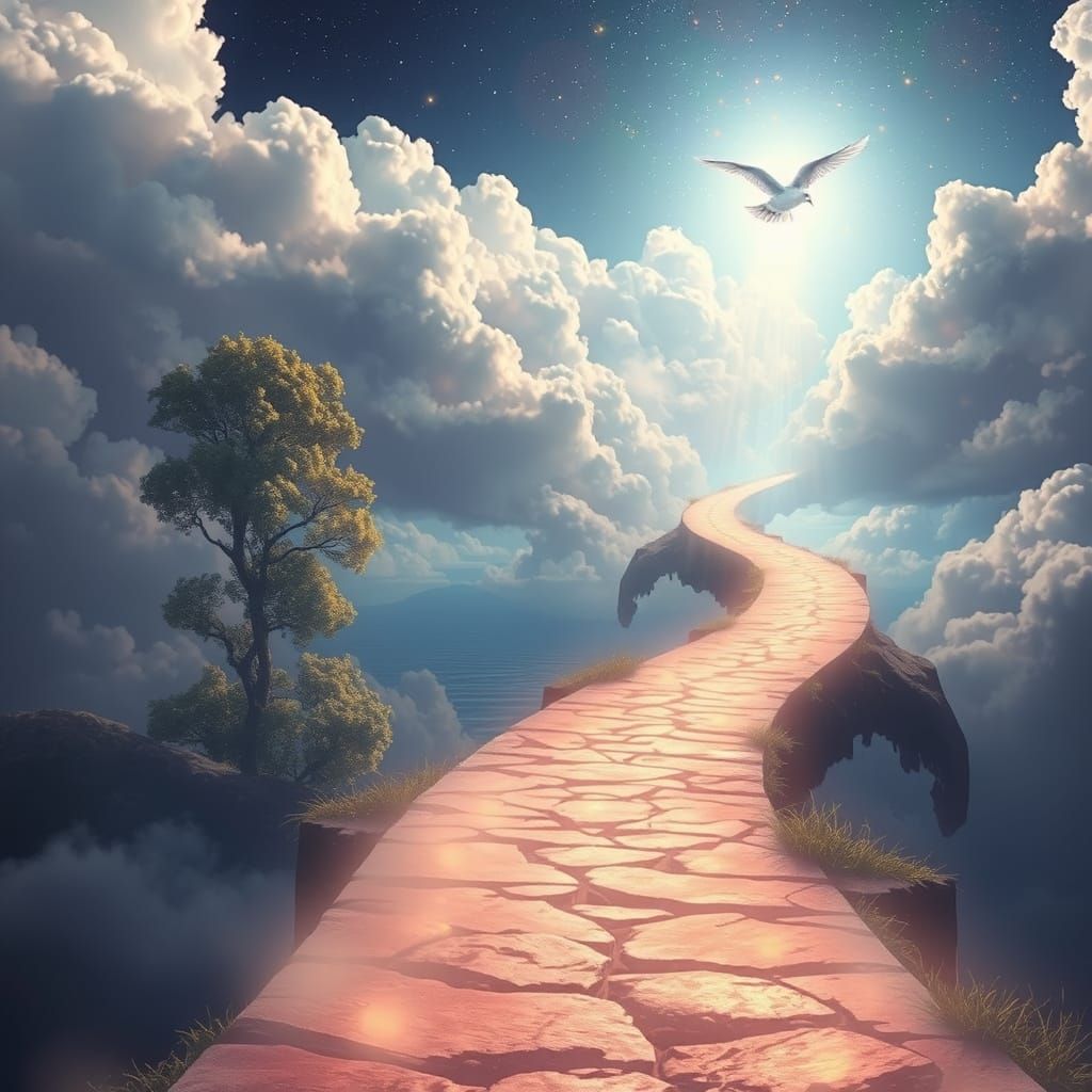 The path to the light