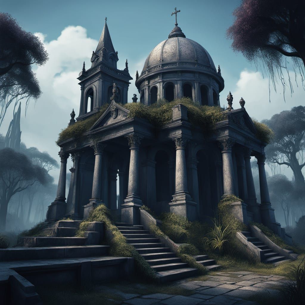 Mystical Vampire Tomb in Historic New Orleans