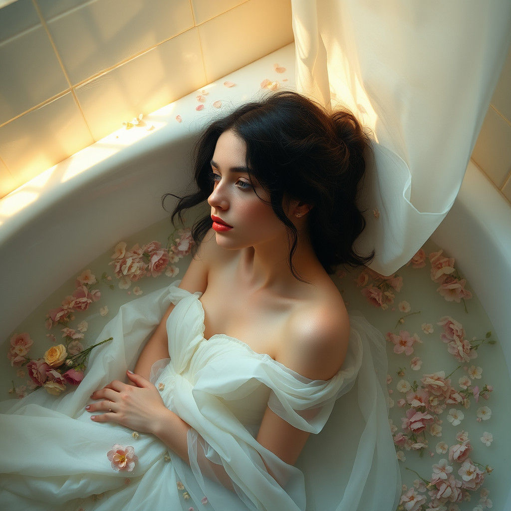 Bathed in Flowers: A Dreamlike Dutch Masterpiece