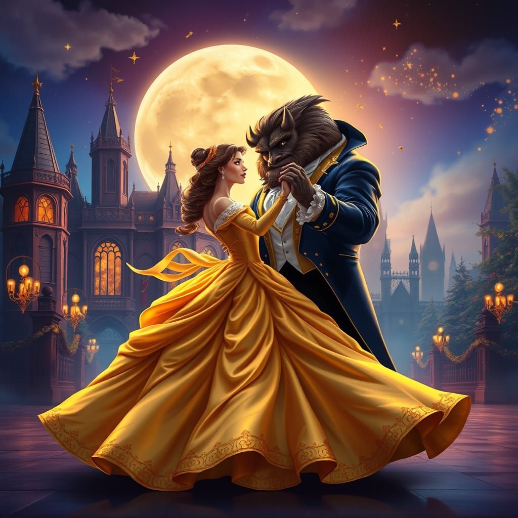 Enchanted Waltz at the Disney Castle