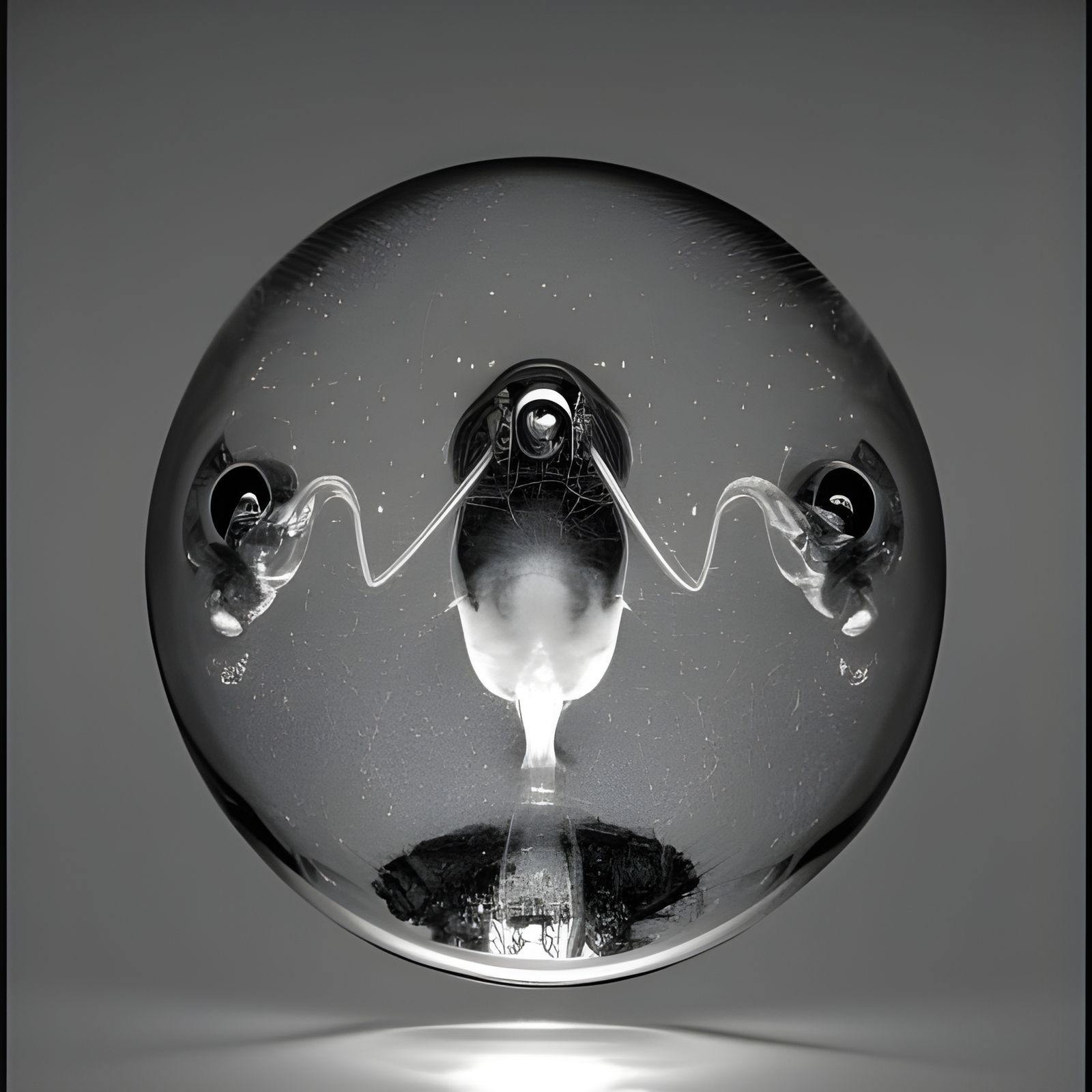 Hyperrealistic Cyborg Squid in Jock Sturges Style