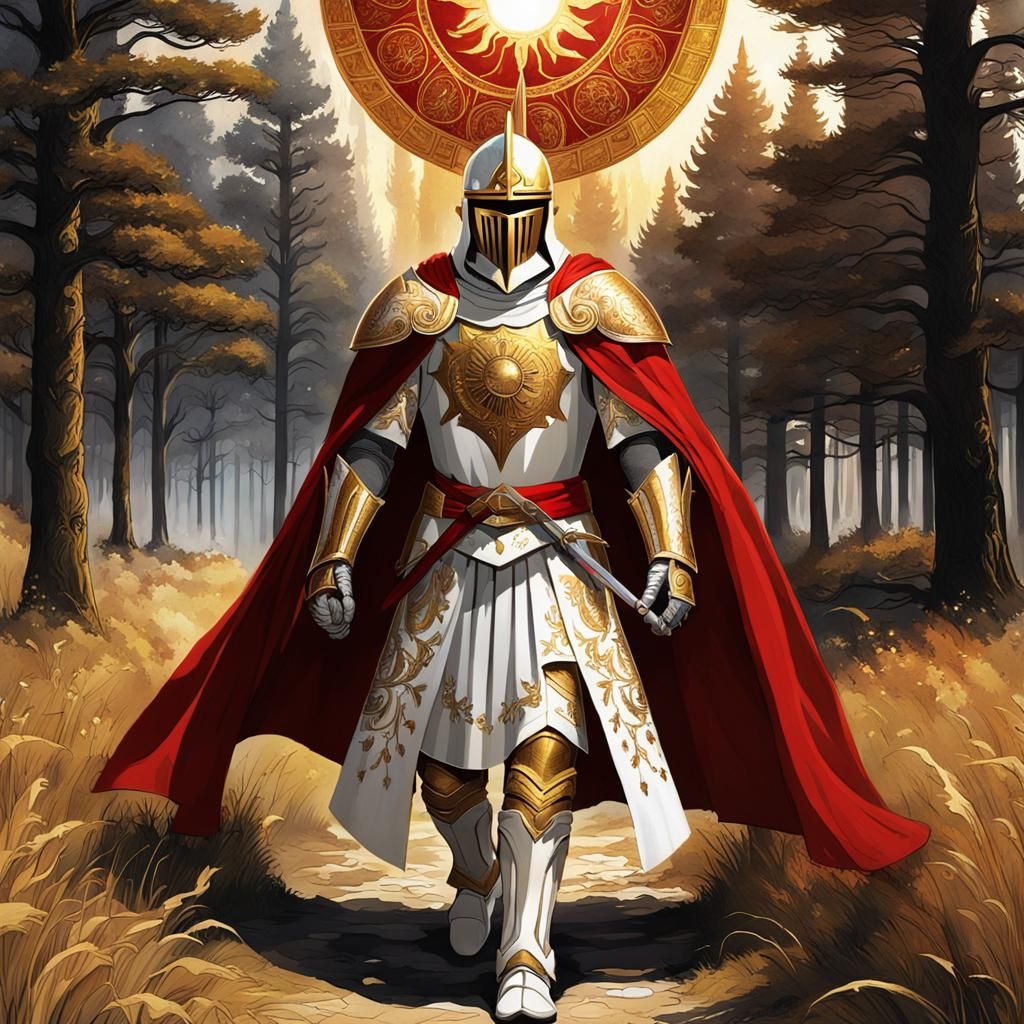 Solar Knight in Burning Sun Temple