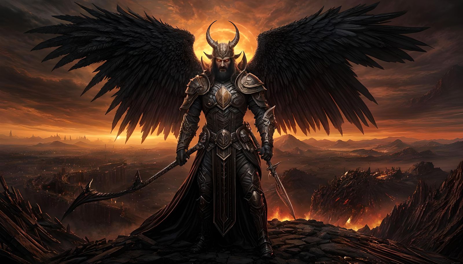 God of Hatred on a Dual Field, Dark Fantasy