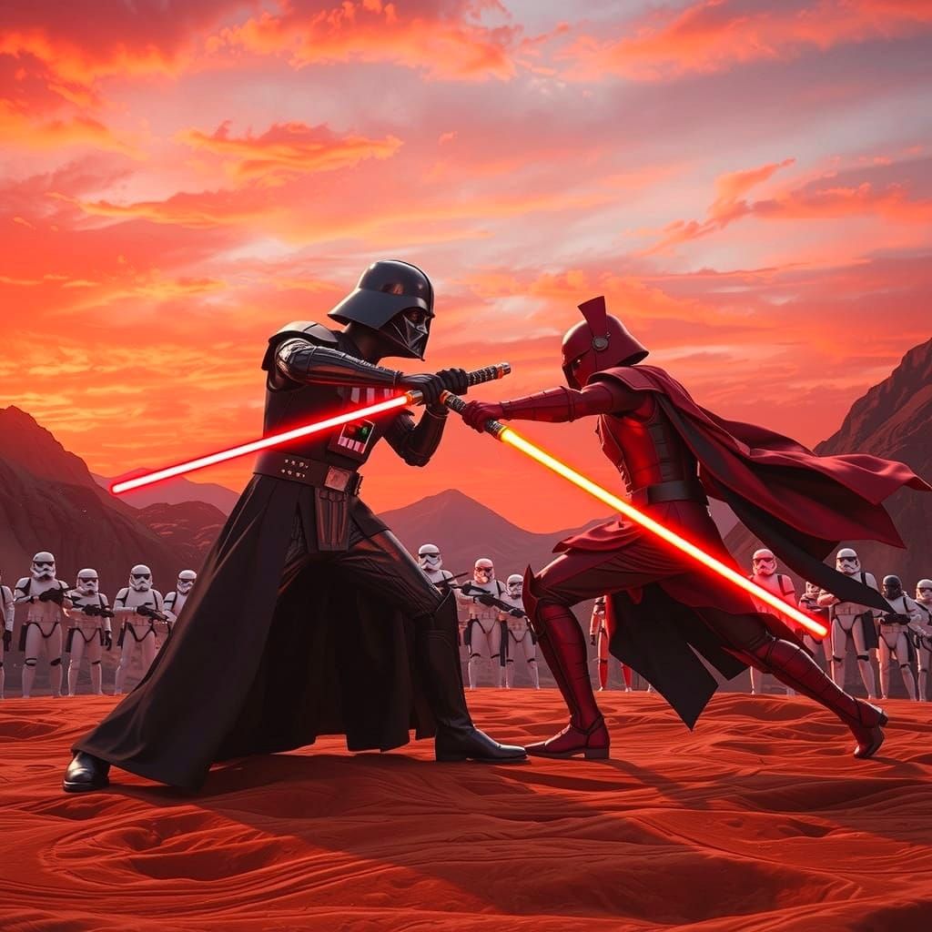 Imperial Dark Jedi Training, Planet Vjun Alt.