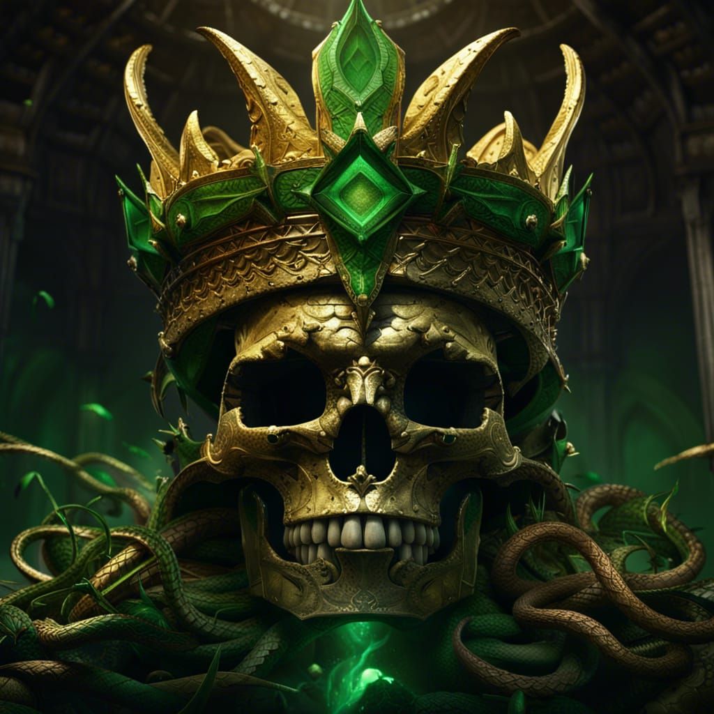 Serpentine Crown: Dark Fantasy Masterpiece