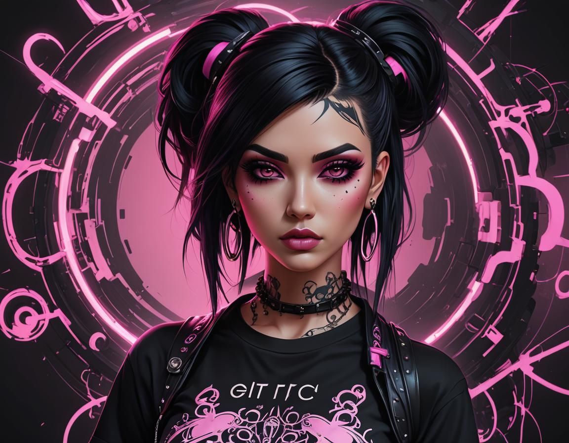 Gothic girl Performance