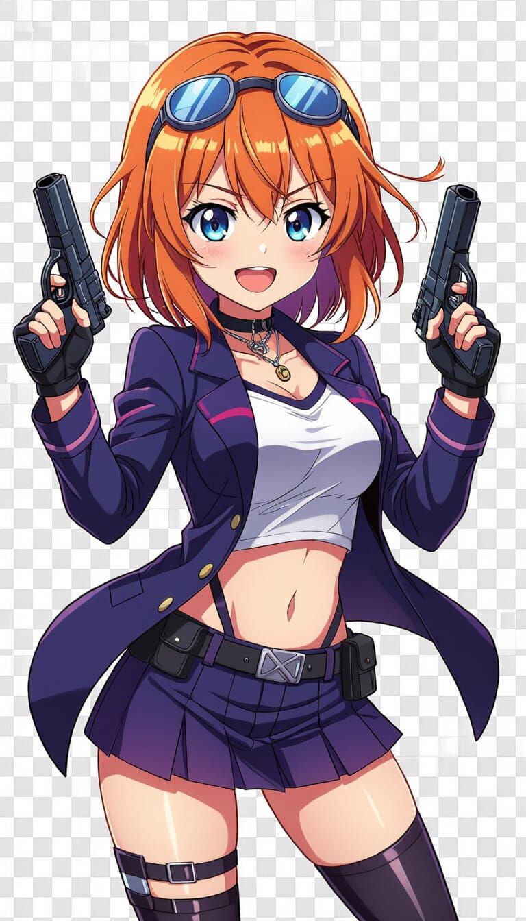 Anya in Action: Anime Spy with Gadgets