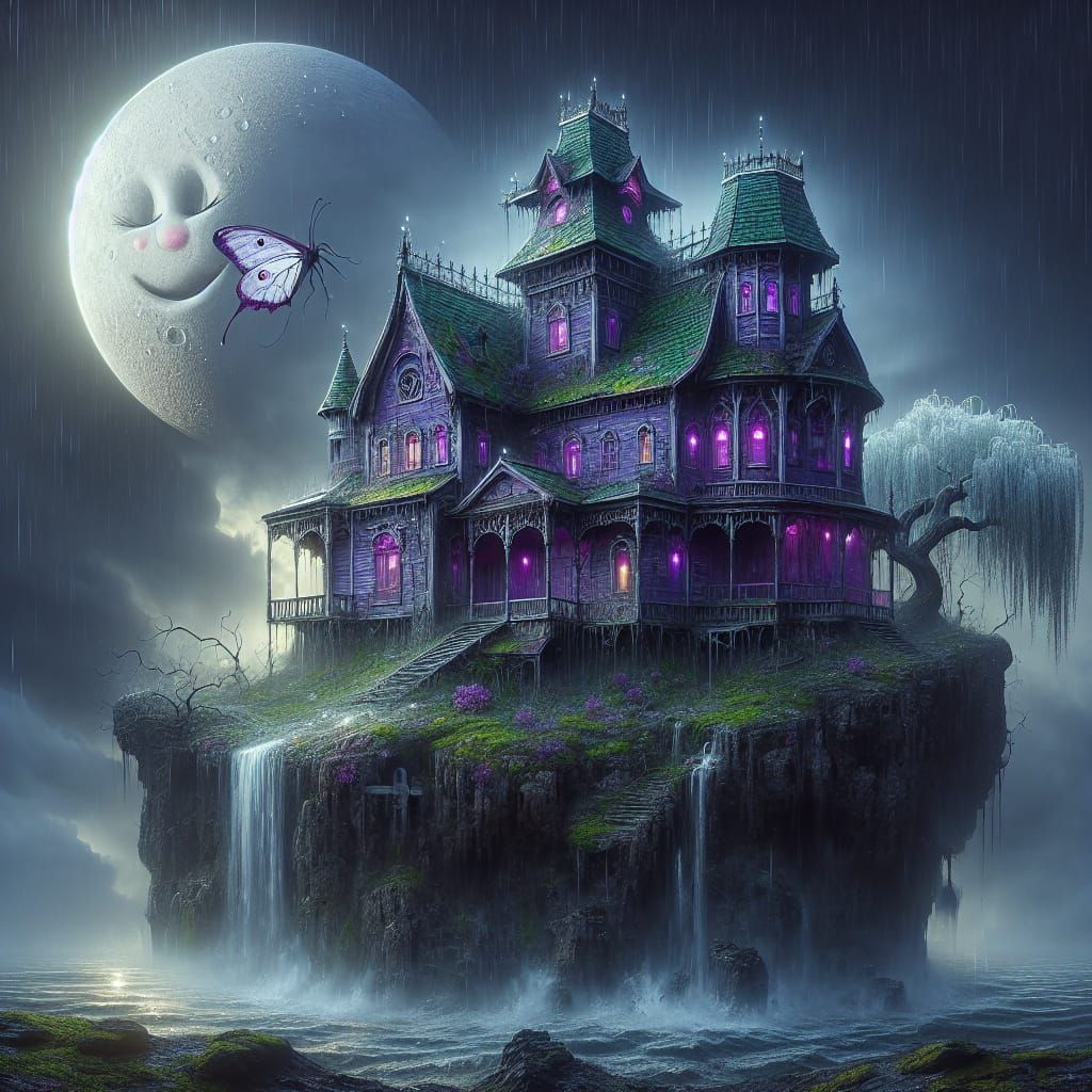 Ruby Gloom & her Posse's Home in Gloomsville