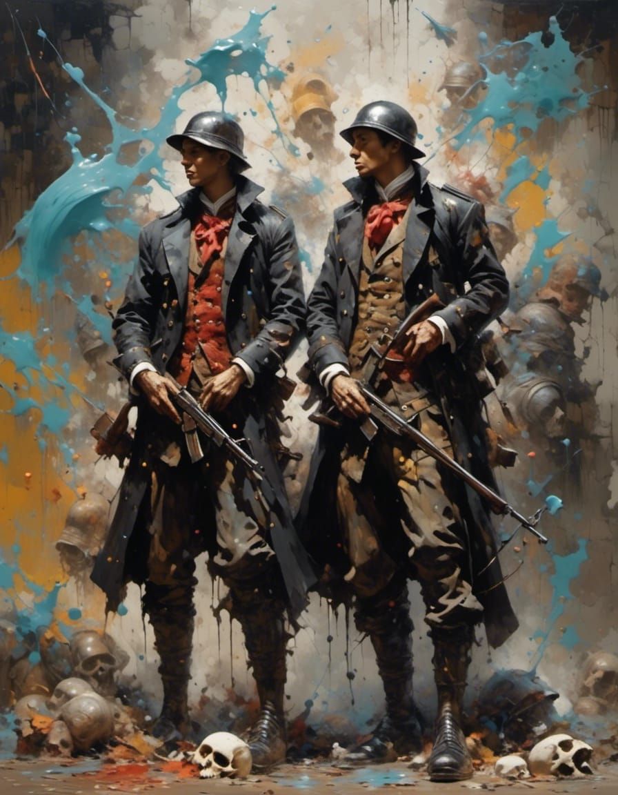 Surreal Brothers in Arms Splash Art