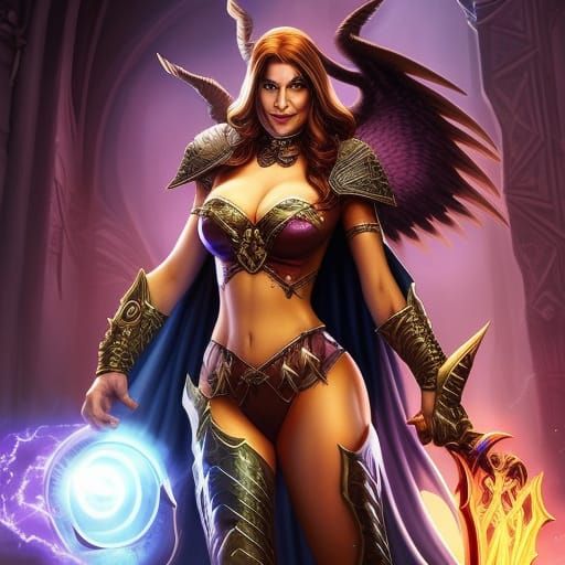 Diablo's sorceress concept