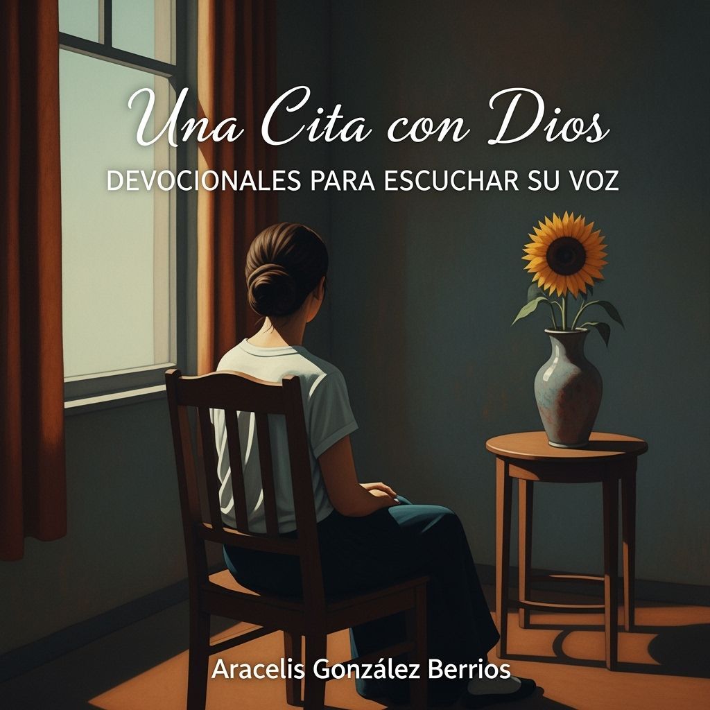 Book Cover: Woman Contemplates God in Muted Tones