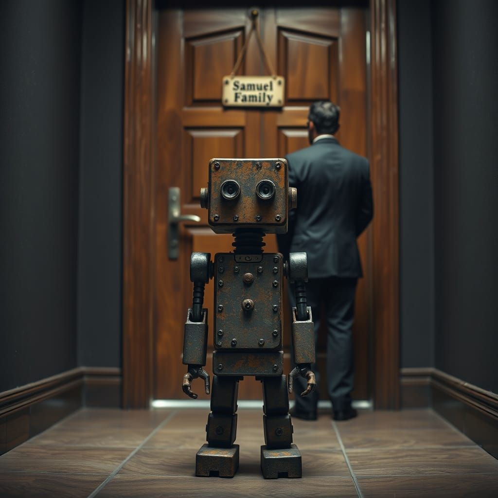 Rusty Robot Finds a New Home