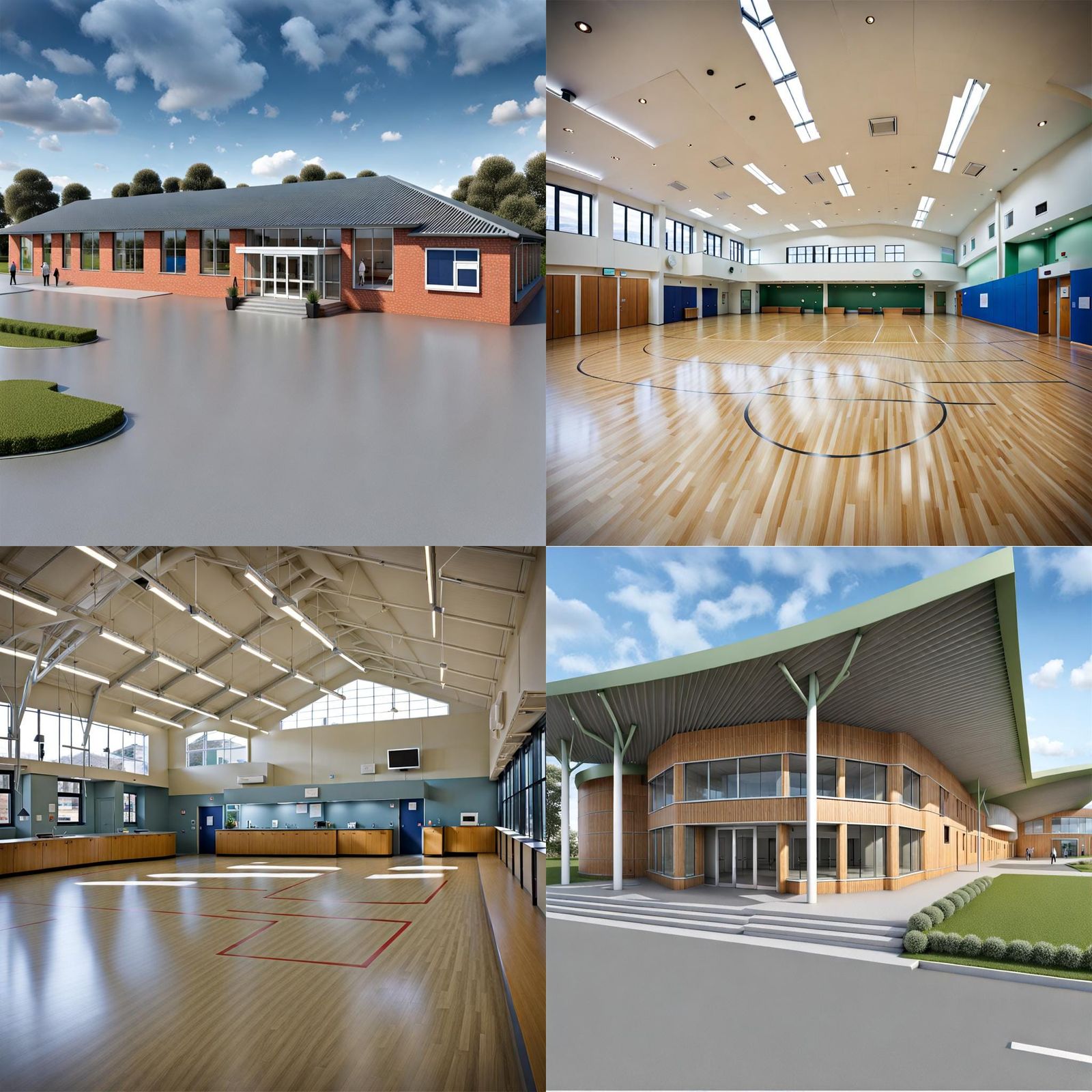 AI Generated Image of Community Centre