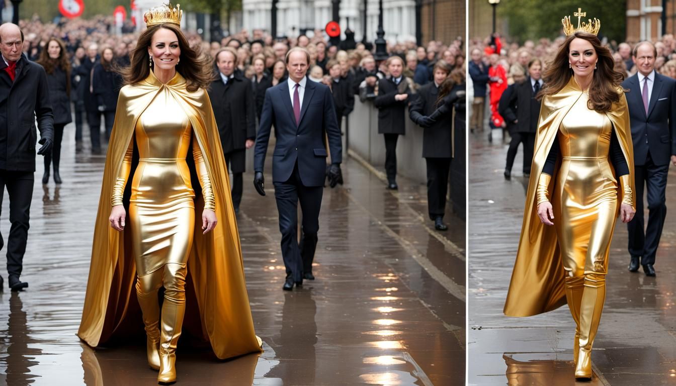 Kate Middleton as Empress in London