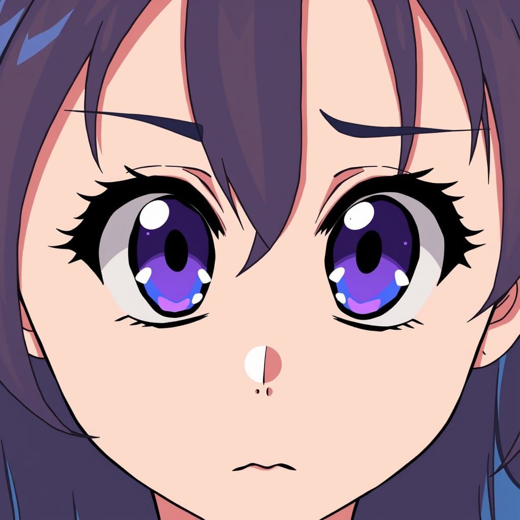 Vibrant Anime Masterpiece with Cel-Shaded Characters