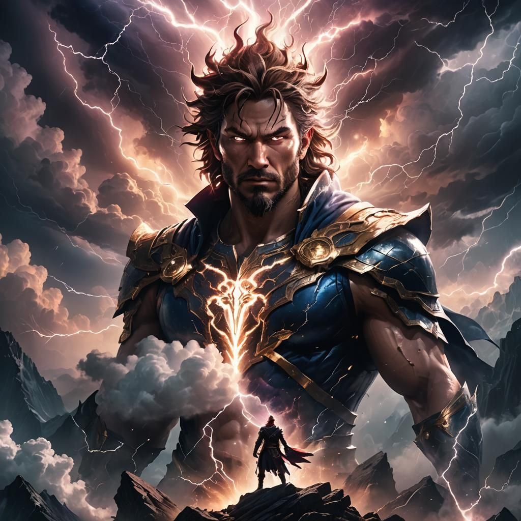 God of Storms: Epic Fantasy Concept Art