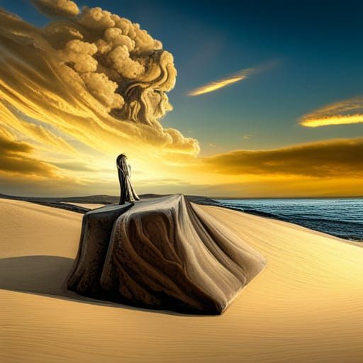 Creepy Hell Orb in Surreal Horror Fantasy Style