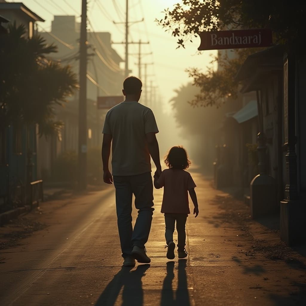 A Father and Daughter's Whimsical Journey: Bandarook and May...