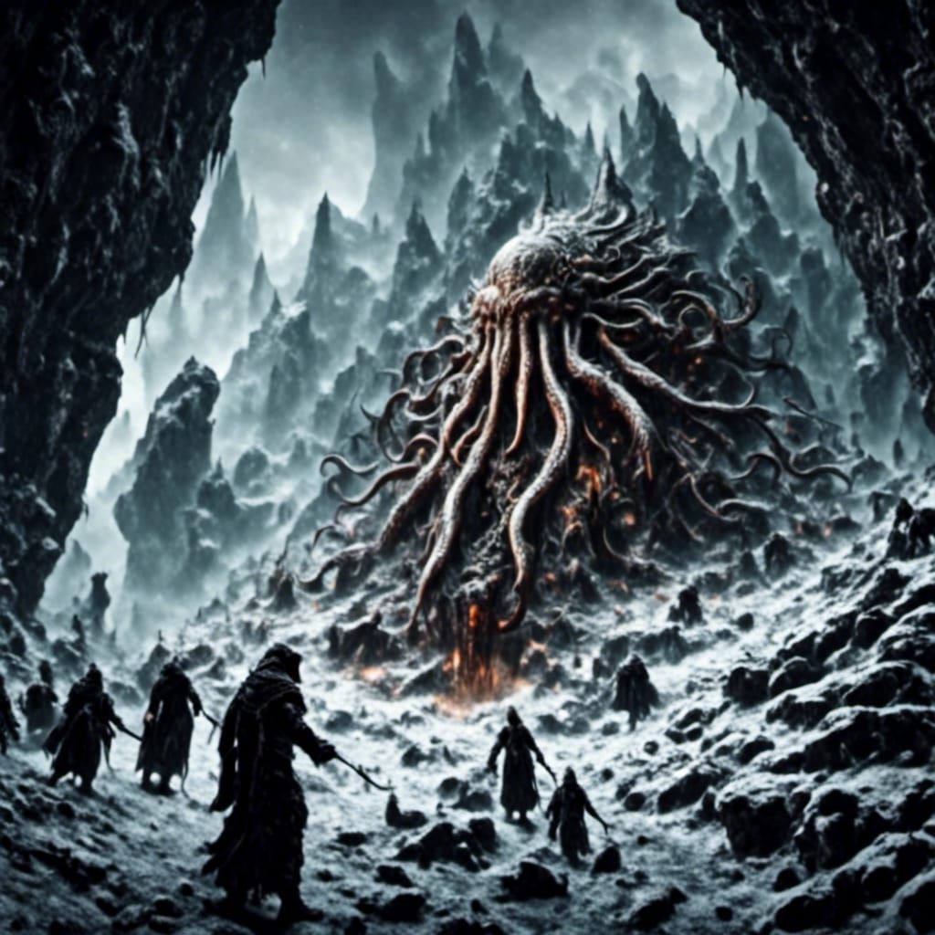 Antarctic Temple Assault: A Psychedelic Horror