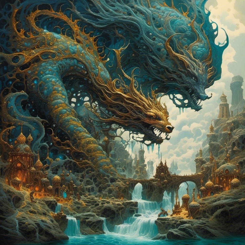 Medieval Knight in Dark Fantasy Style