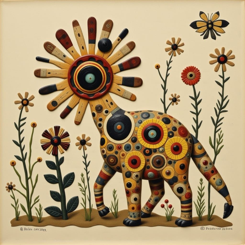 Surreal Art in a Cyberpunk Aesthetic