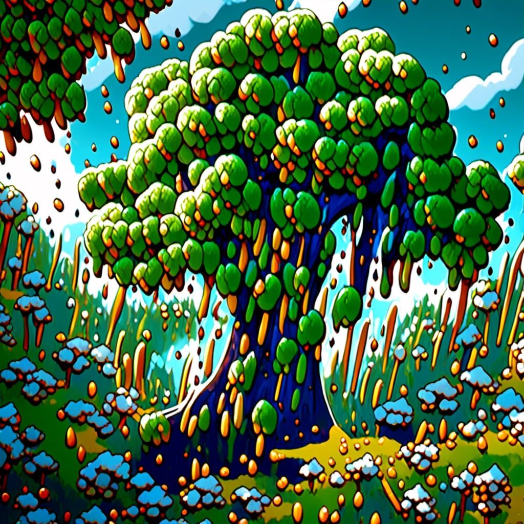 Gaelic Fairy in Enchanted Shamrock Forest