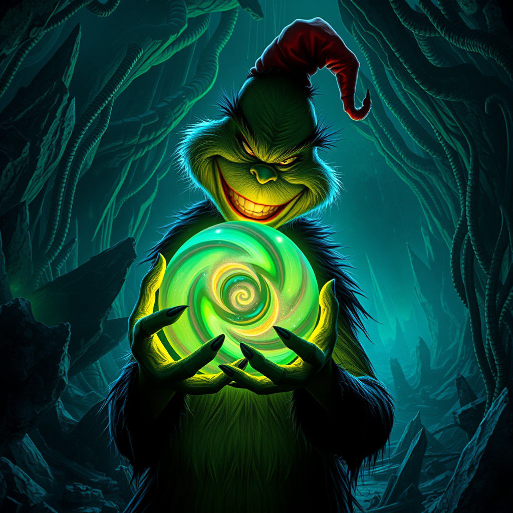 Grinch's Evil Scheme: A Gothic Dark Fantasy