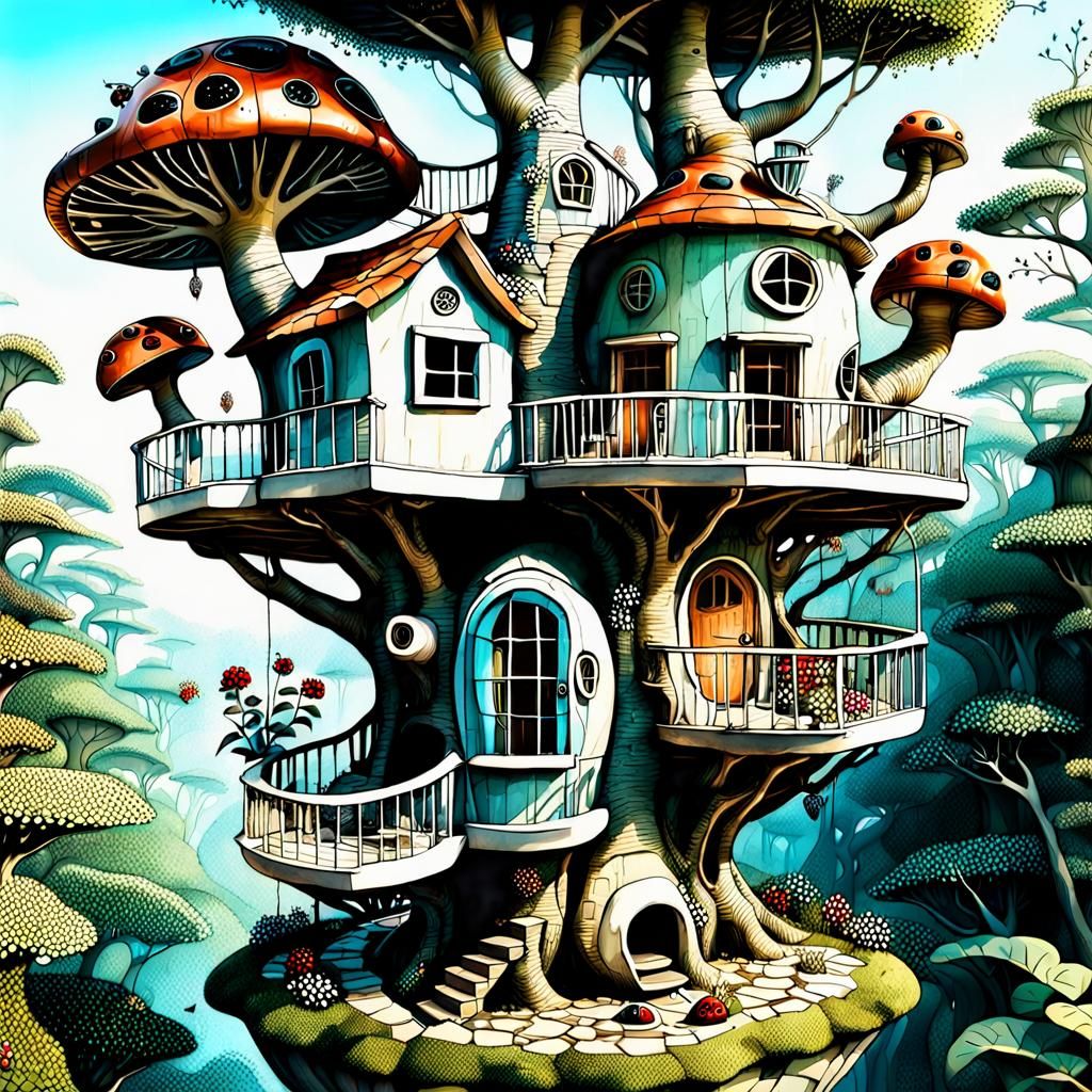 🐞 Ladybug Treehouse 🐞