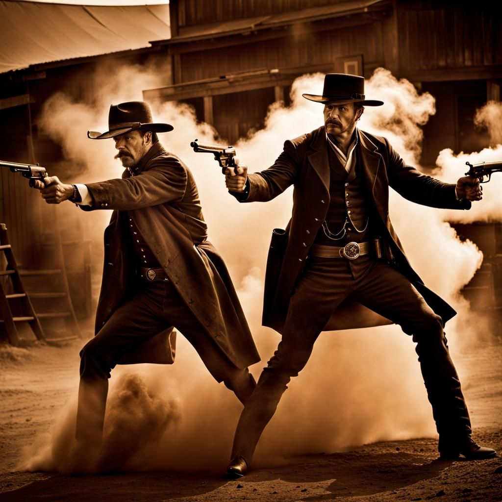 Wild West Gunfight: Jesse James vs. Doc Holliday