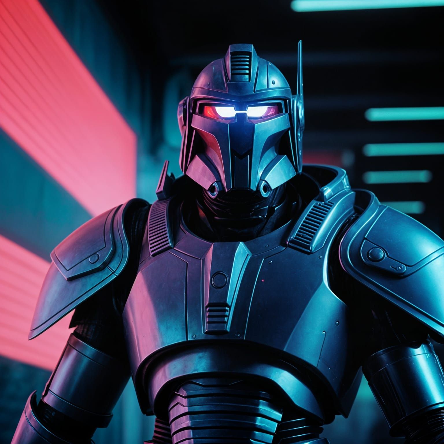 Emperor Zurg in Gritty Industrial Sci-Fi Armor