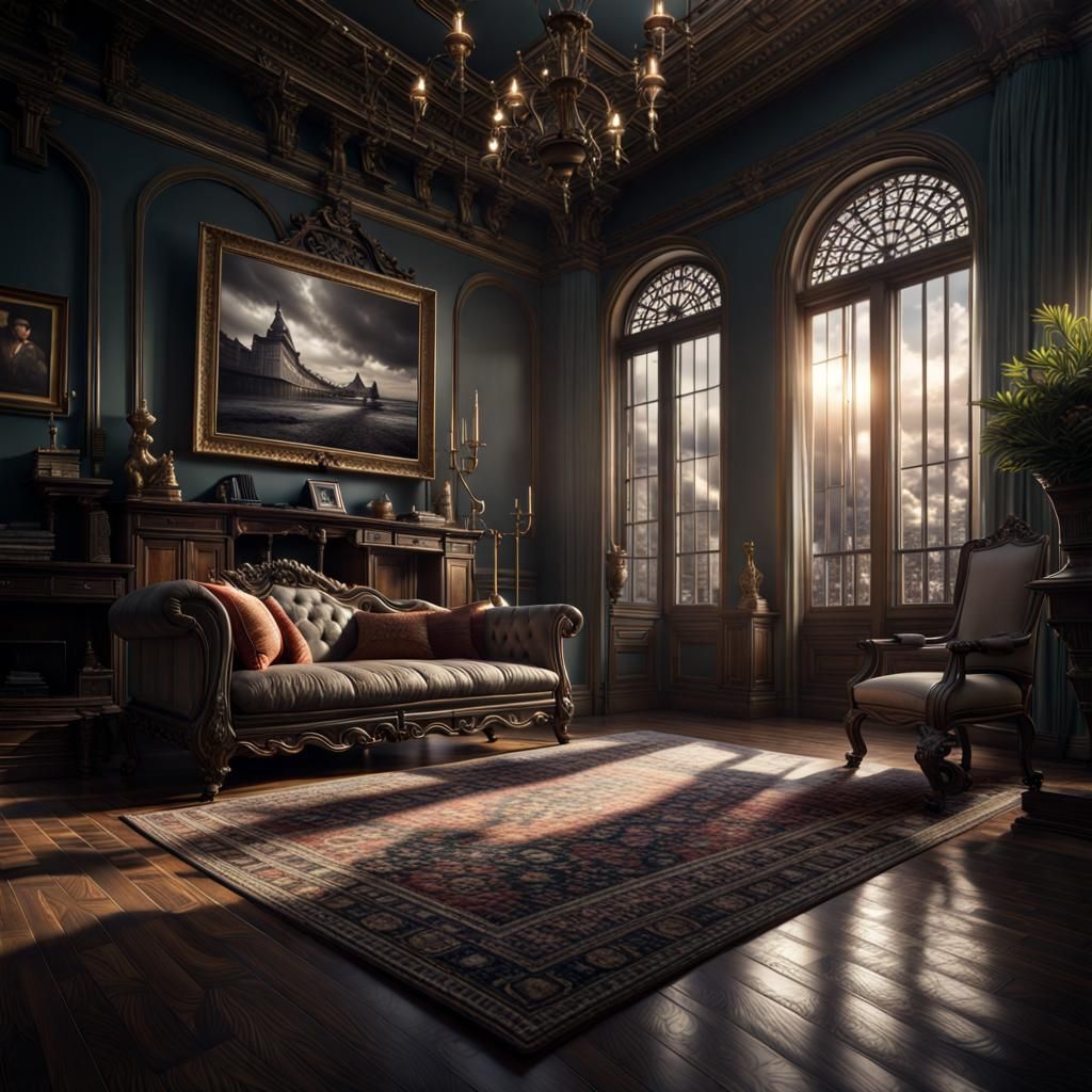 Intricate Hyperrealistic Scene in High Definition