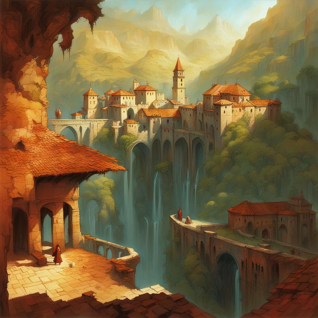 Futuristic Cityscape with Advanced Technology