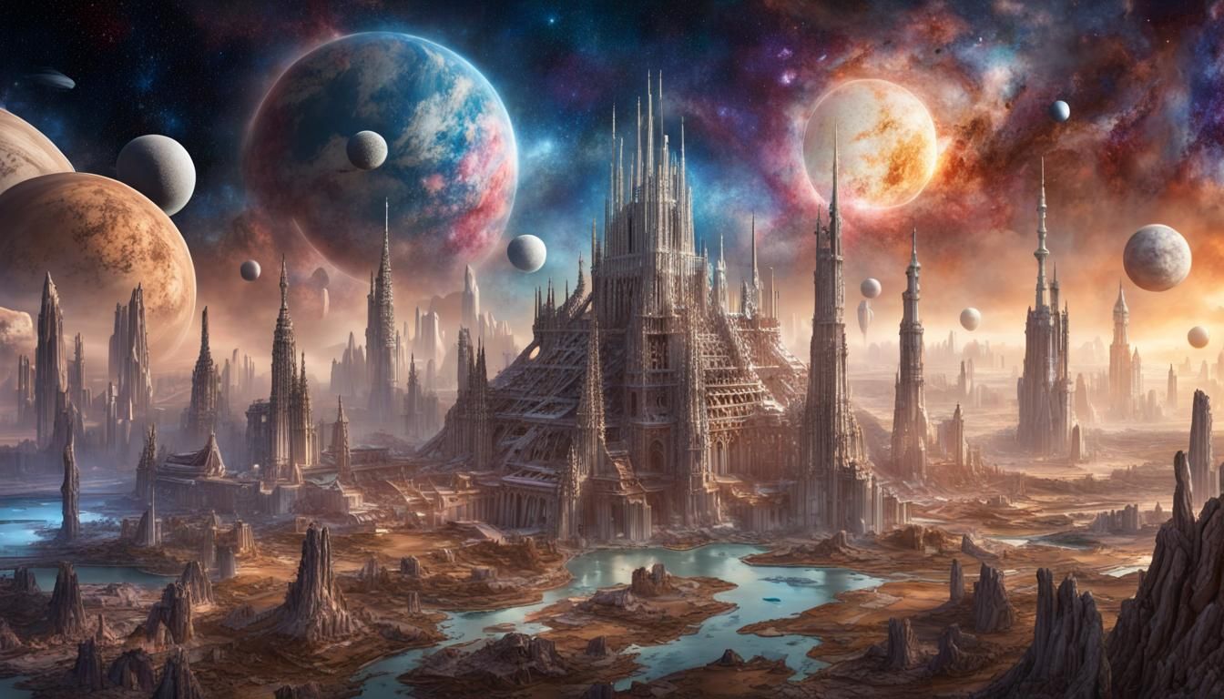 Cosmic Fantasy World of Unimaginable Scale