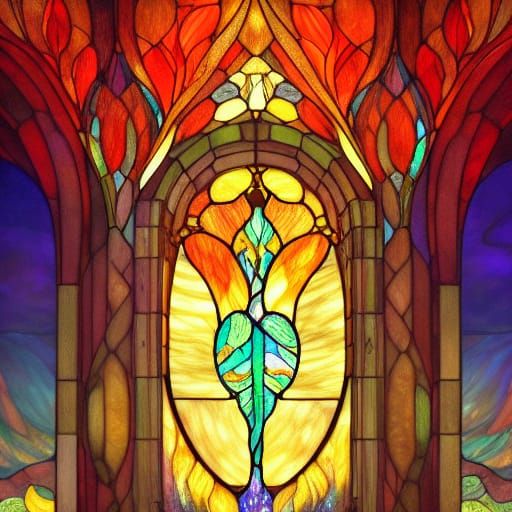Stained glass