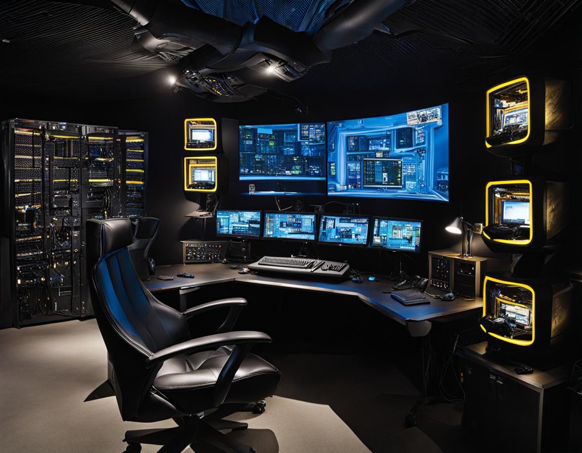 Batcomputer Batcave.