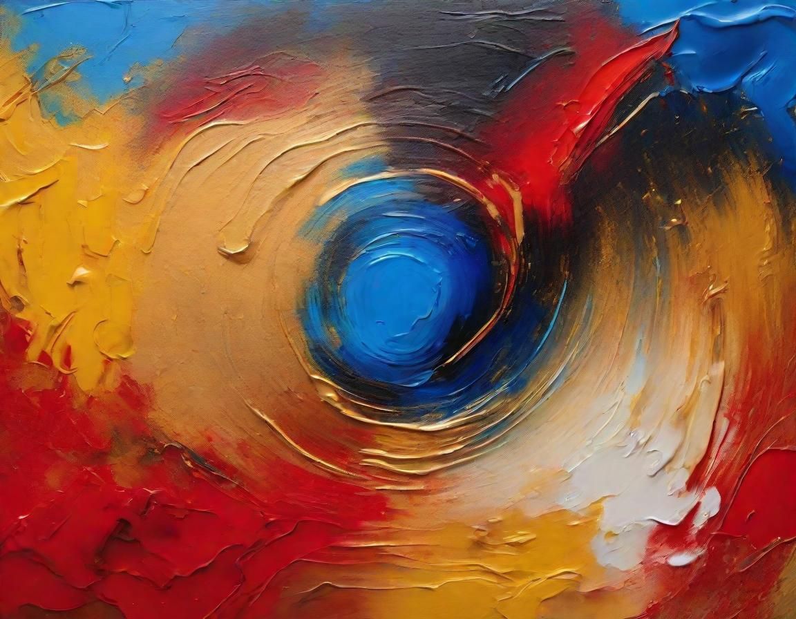 Vibrant Oil Painting Masterpiece in Soft Focus
