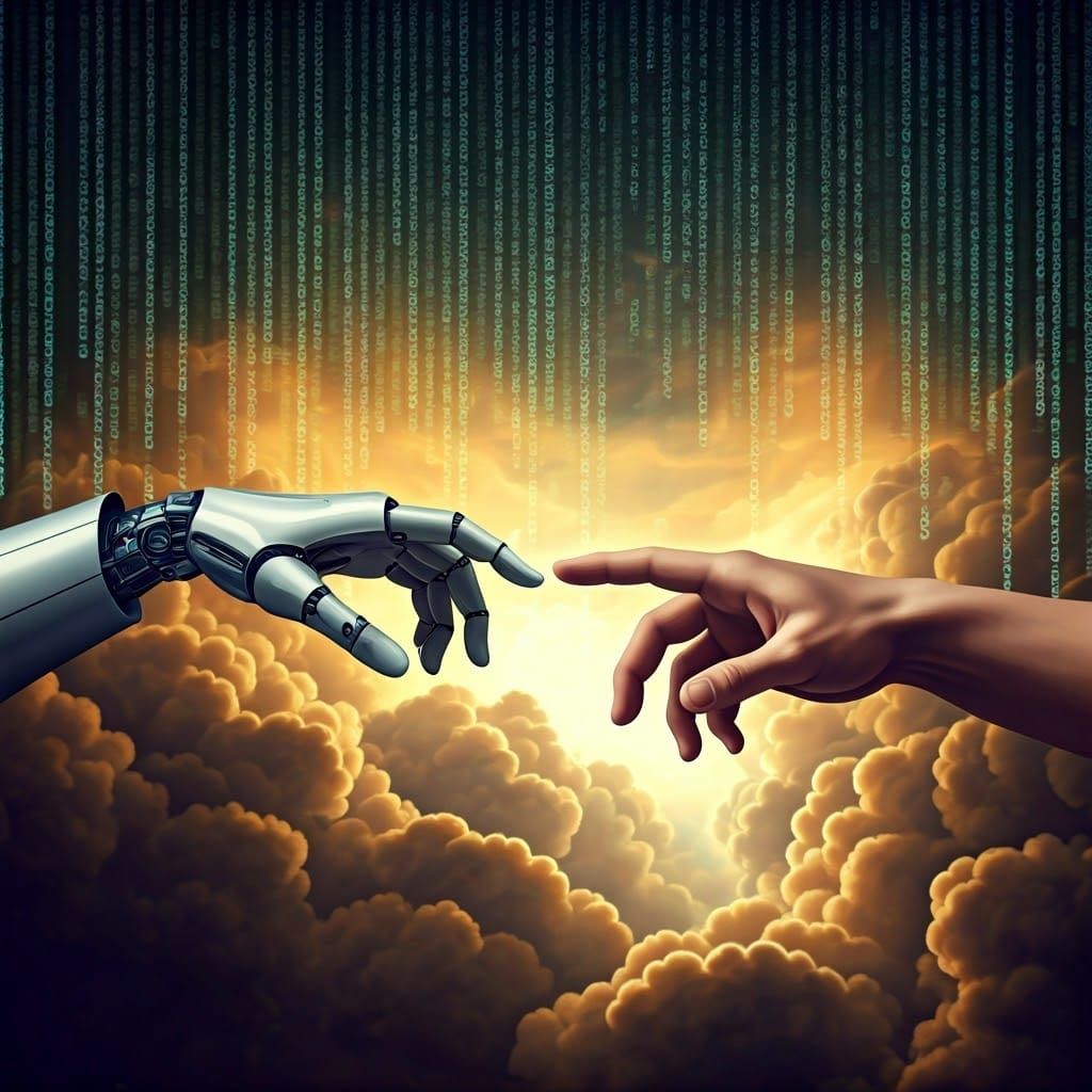 Matrixangelo's AI Chapel Ceiling