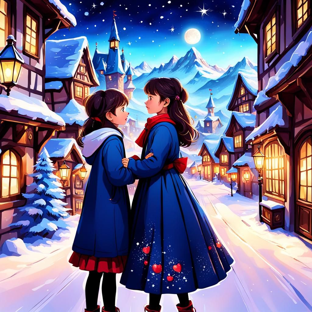 Abstract Symbols of Love and Nature