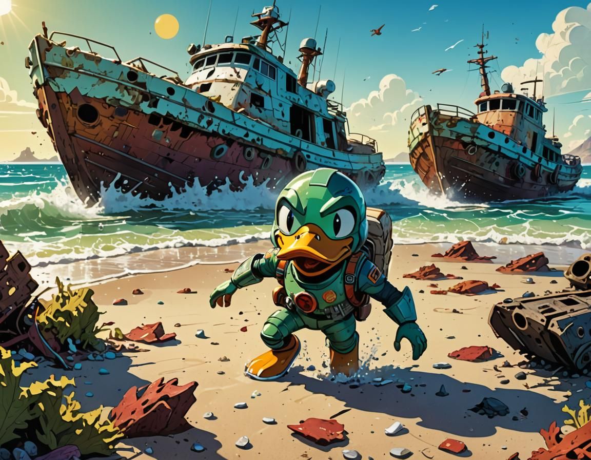 Duck Dodgers Stranded: A Looney Tunes Cartoon