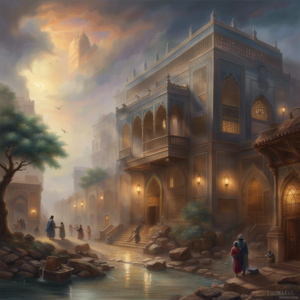 Lost Libraries: Ethereal Fantasy in Hyperdetail