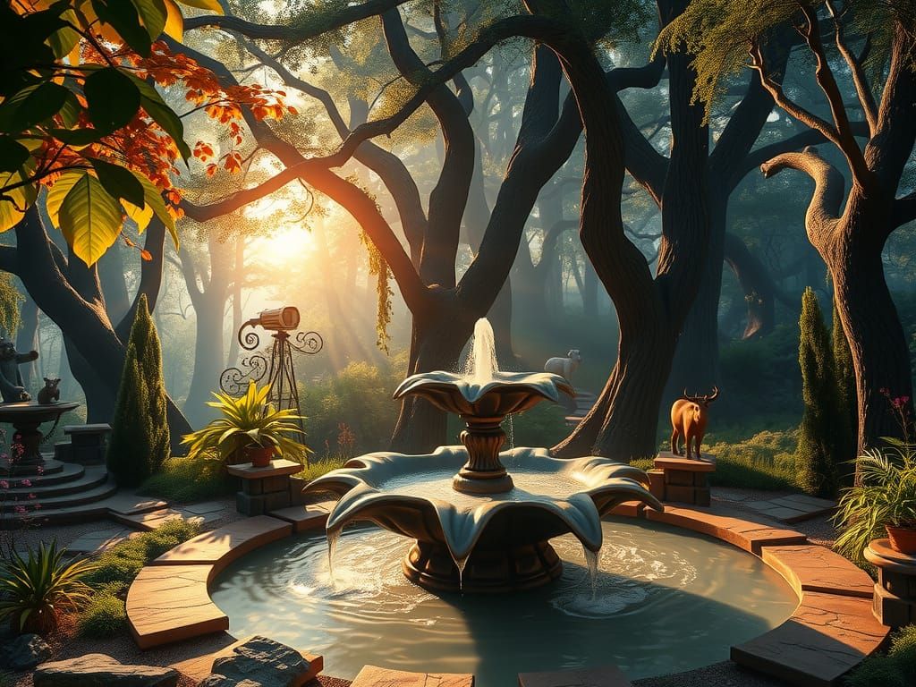 Hidden Little Fountain