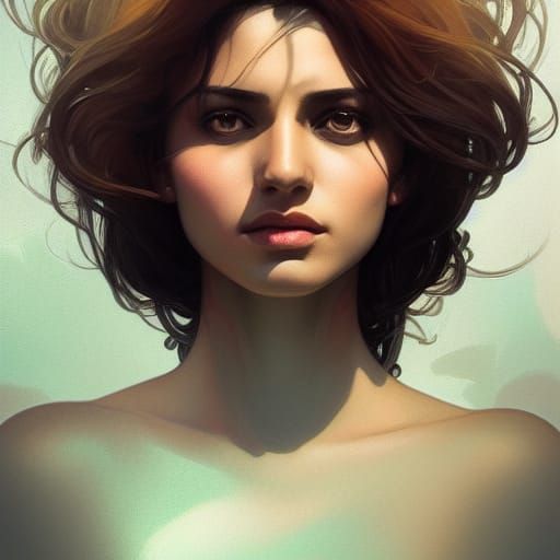 Detailed Portrait of Avisha Sahay in Unreal Engine 5