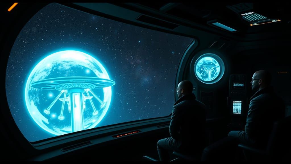 MIB Agents Scan Alien Megastructures Near Tabby's Star