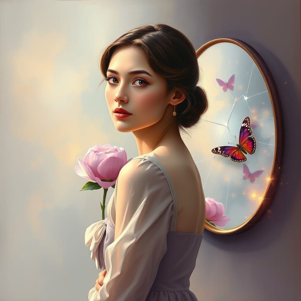 portrait beautiful woman